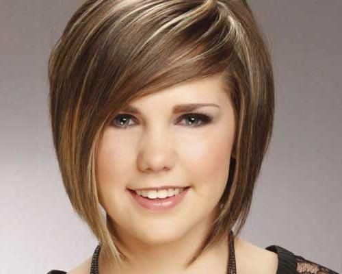 10 Short Haircuts For Chubby Faces | Short Hairstyles & Haircuts 2017 With Regard To Short Haircuts For Chubby Oval Faces (View 13 of 15)