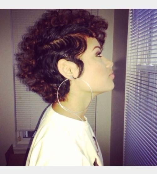 11 Best Short Curly Bob/ Hairstyles Images On Pinterest With Short Curly Haircuts Tumblr (View 9 of 15)