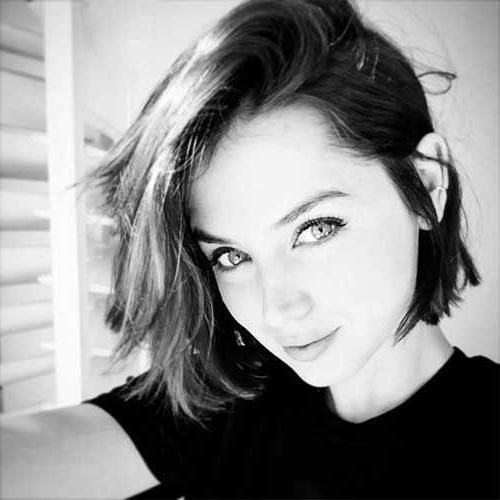 117 Best Short Bob Hairstyles Images On Pinterest | Hairstyles Regarding Short Hairstyles For Brunette Women (View 13 of 15)