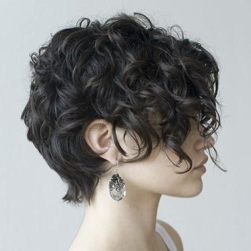 12 Best Short Curly Hair Images On Pinterest | Hairstyles, Short In Short Curly Hairstyles Tumblr (View 1 of 15)
