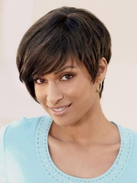 20 New And Cute Short Haircuts For Black Women | Circletrest For Short Hairstyle For Women With Oval Face (View 14 of 15)