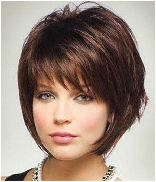 25 Beautiful Short Haircuts For Round Faces 2017 Intended For Short Haircuts For Women With Round Faces (View 4 of 15)