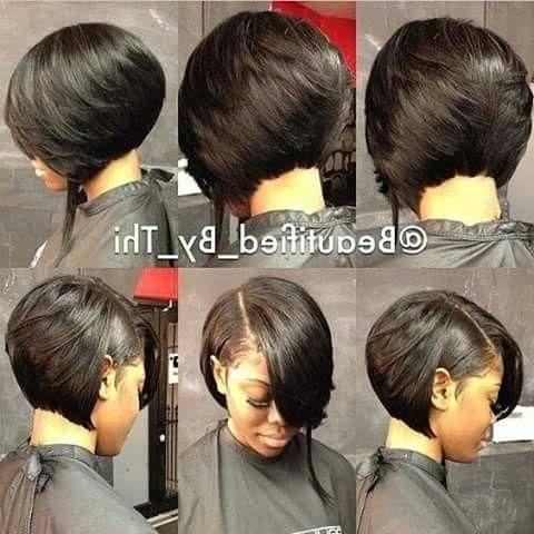 25+ Best Black Bob Hairstyles Ideas On Pinterest | Black Within Short Black Bob Haircuts (View 4 of 15)