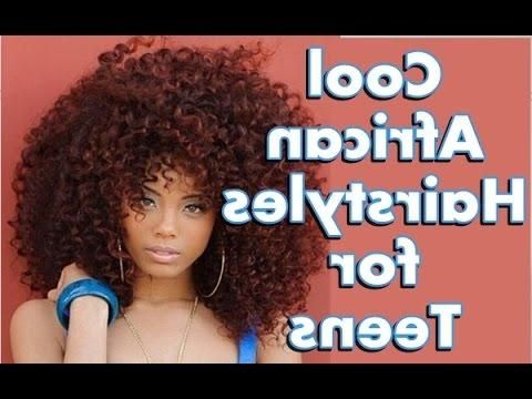 30 Cool African Hairstyles For Black Teens Natural Hair 2016 – Youtube Inside Hairstyles For Black Teenage Girl With Short Hair (View 11 of 15)