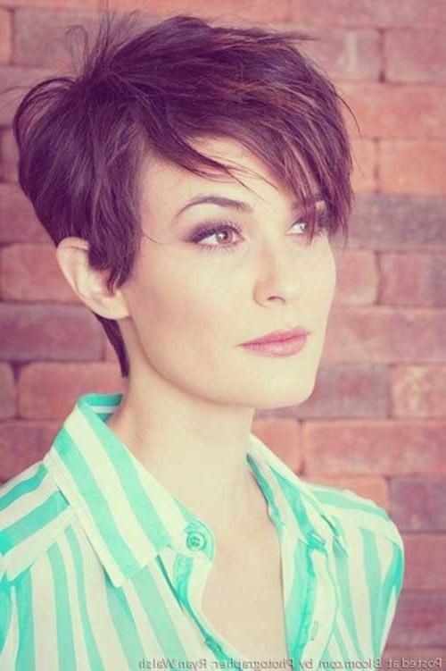 35 Short Haircuts For Thick Hair | Short Hairstyles 2016 – 2017 Throughout Ladies Short Hairstyles For Thick Hair (View 3 of 15)