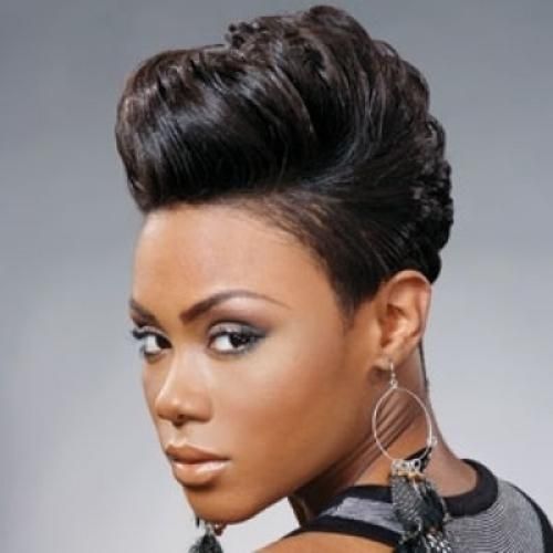 15 Best Ideas of Short Black Hairstyles For Oval Faces