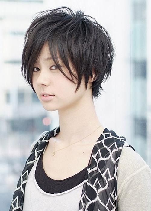 50 Incredible Short Hairstyles For Asian Women To Enjoy Regarding Short Hairstyle For Asian Girl (View 5 of 15)