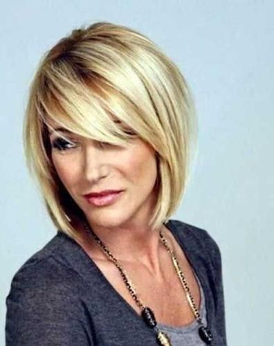 63 Best Over 40 Hairstyles: Long, Short, Medium, Everything Goes Pertaining To Short Bob Hairstyles For Over 50s (View 10 of 15)