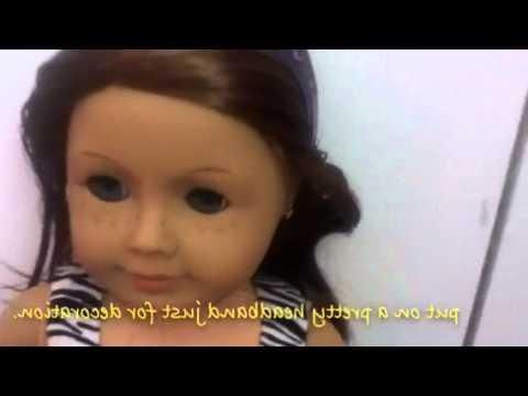 7 Cute Hair Styles For Dolls With Short Hair – Youtube Regarding Hairstyles For American Girl Dolls With Short Hair (View 2 of 15)