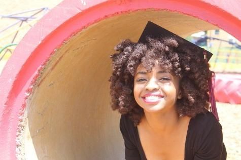 8 Graduation Hairstyles That Will Look Amazing Under Your Cap Inside Short Hairstyles With Graduation Cap (View 11 of 15)