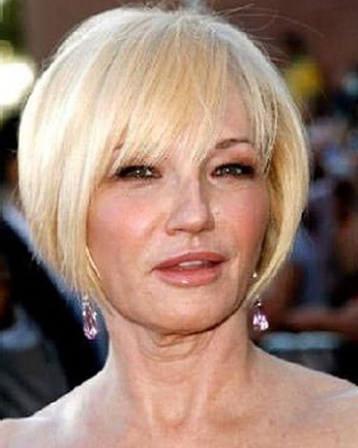 97 Best Over 50 Women's Hairstyles Images On Pinterest | Hairstyle In Short Haircuts For 60 Year Old Woman (View 6 of 15)
