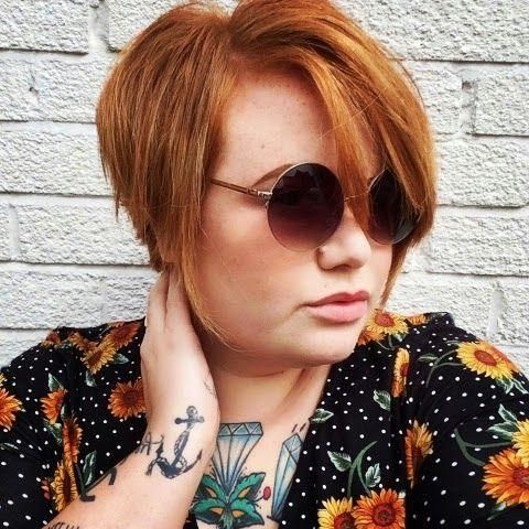 Best 20+ Fat Girl Haircut Ideas On Pinterest | Round Face For Fat Short Hair (View 15 of 15)