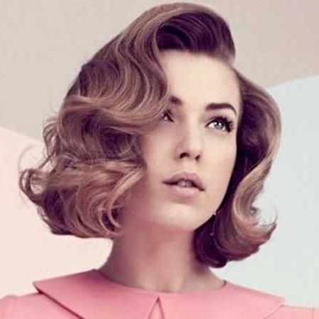 Best 20+ Short Vintage Hairstyles Ideas On Pinterest | Vintage Pertaining To Vintage Hairstyle For Short Hair (View 1 of 15)
