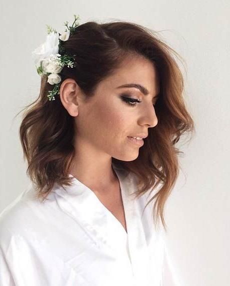 Best 20+ Wedding Hairstyles For Short Hair Ideas On Pinterest Pertaining To Wedding Hairstyles With Short Hair (View 14 of 15)