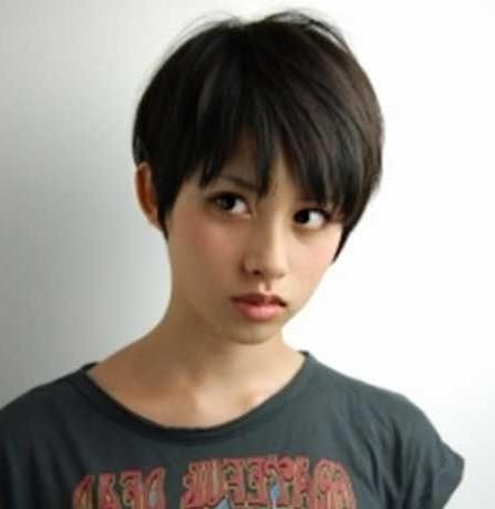 Best 25+ Asian Short Hairstyles Ideas On Pinterest | Asian Haircut In Korean Girl Short Hairstyle (View 13 of 15)