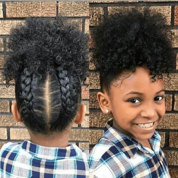 Best 25+ Black Baby Hairstyles Ideas On Pinterest | Natural Kids Regarding Black Little Girl Short Hairstyles (View 10 of 14)
