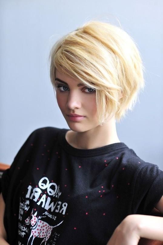 Best 25+ Edgy Short Hair Ideas On Pinterest | Growing Out An Regarding Edgy Short Bob Haircuts (View 13 of 15)