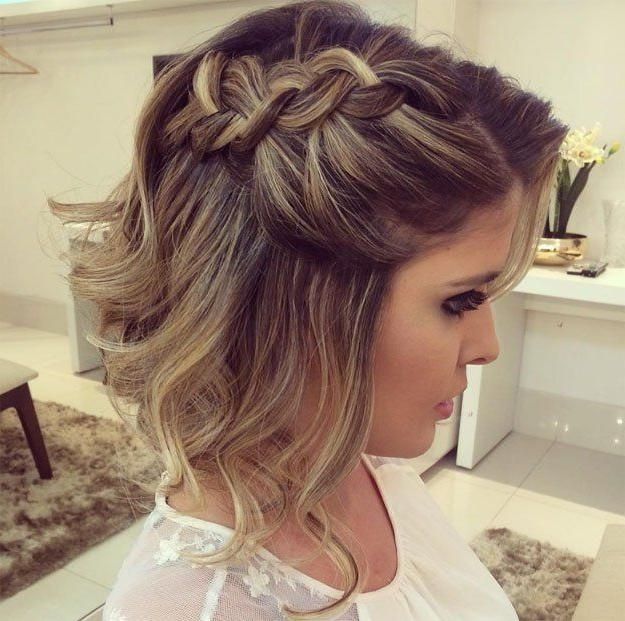 Best 25+ Hair 24 Ideas On Pinterest | Buns For Short Hair, Work Inside Wedding Guest Hairstyles For Short Hair (View 14 of 15)
