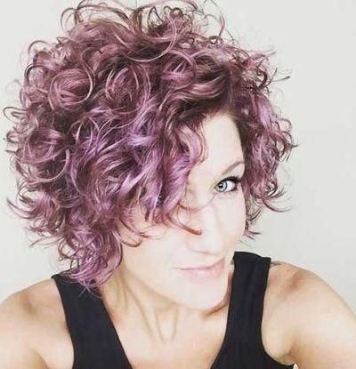 Best 25+ Short Curly Hairstyles Ideas Only On Pinterest | Short Regarding Trendy Short Curly Haircuts (View 14 of 15)