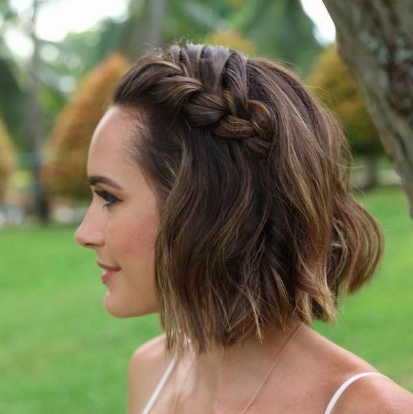 Best 25+ Short Wedding Hairstyles Ideas On Pinterest | Wedding In Hairstyle For Short Hair For Wedding (View 1 of 15)