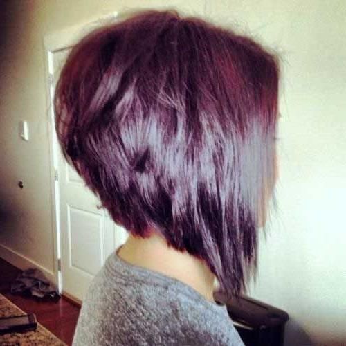 Best 25+ Stacked Bob Long Ideas On Pinterest | Longer Stacked Bob With Short In Back Long In Front (View 3 of 15)