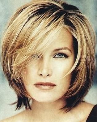Best 25+ Thick Hairstyles Ideas On Pinterest | Short Bob Cuts Inside Short To Medium Haircuts For Thick Hair (View 3 of 15)