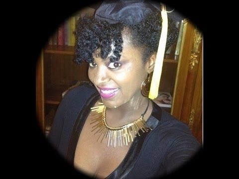Graduation Cap & Natural Hair – Youtube Intended For Short Hairstyles With Graduation Cap (View 6 of 15)
