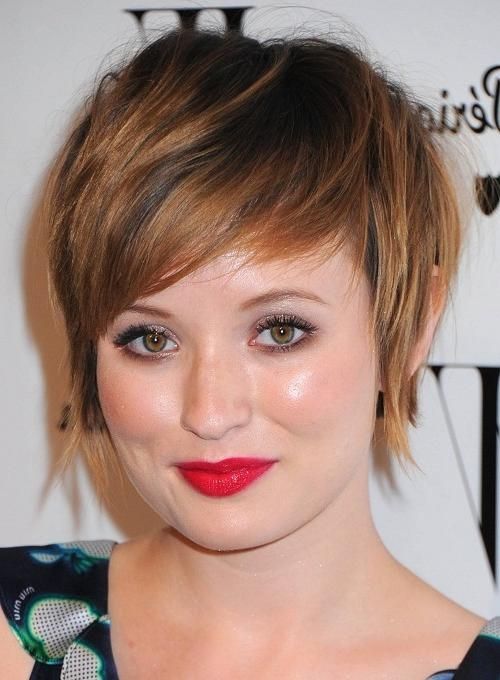 Short Haircuts For Round Faces – 29 Super Cute Short Haircuts For With Super Short Hairstyles For Round Faces (View 8 of 15)