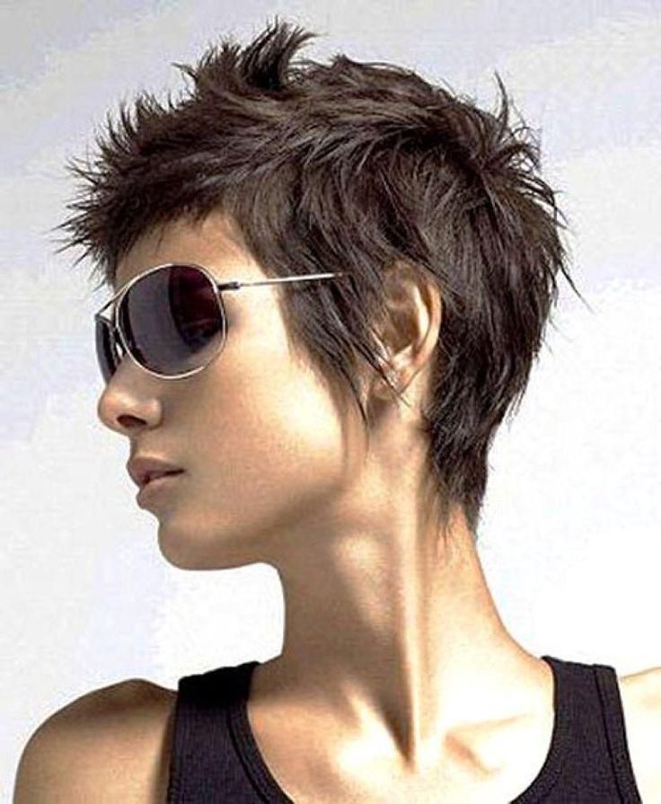 The 25+ Best Short Female Haircuts Ideas On Pinterest | Highlights Throughout Short Female Hair Cuts (View 5 of 15)