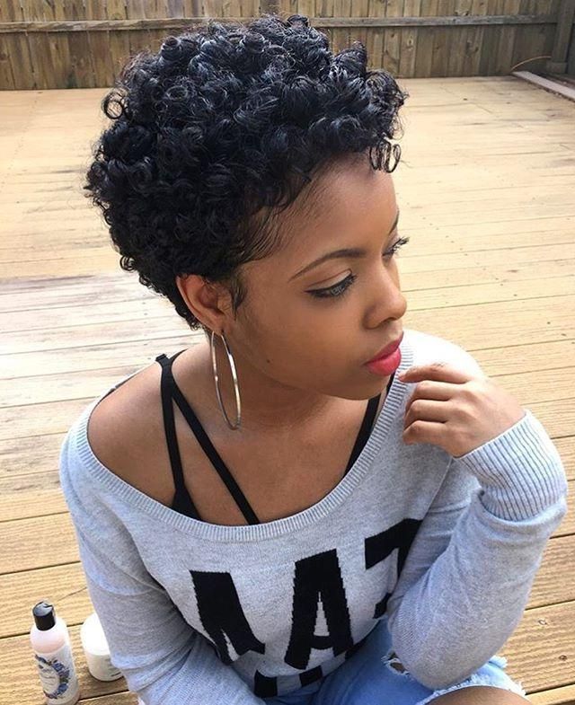 Top 25+ Best Short Black Hairstyles Ideas On Pinterest | African Pertaining To Short Hairstyles For Black Teenagers (View 15 of 15)
