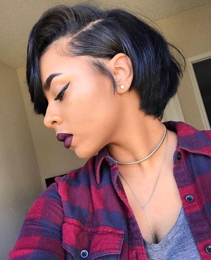 Top 25+ Best Short Black Hairstyles Ideas On Pinterest | African Pertaining To Short Hairstyles For Black Teenagers (View 4 of 15)