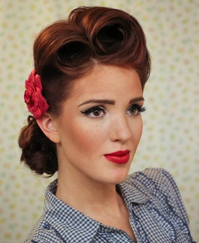 15 best collection of easy vintage hairstyles for long hair