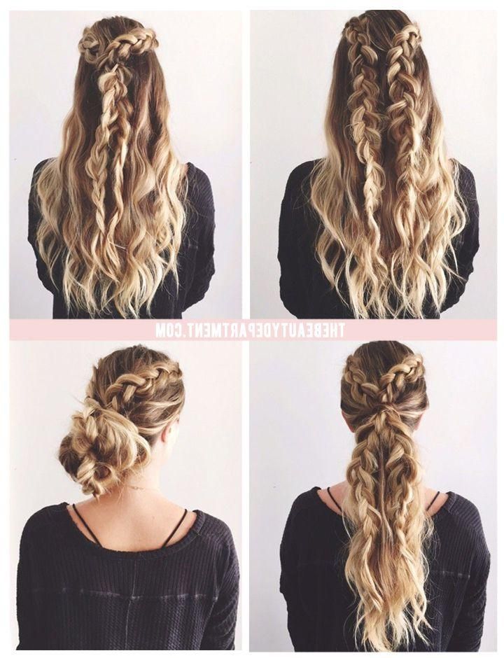 167 Best Hair Images On Pinterest | Hairstyles, Bobbed Haircuts For Braids Hairstyles For Long Thick Hair (View 1 of 15)