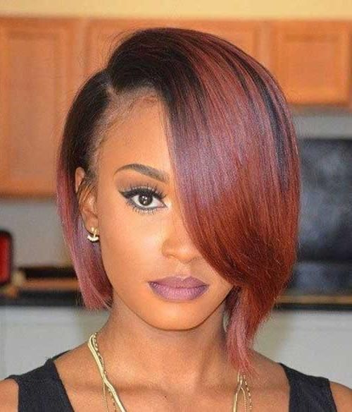 20 Bob Hairstyles For Black Women (View 3 of 15)