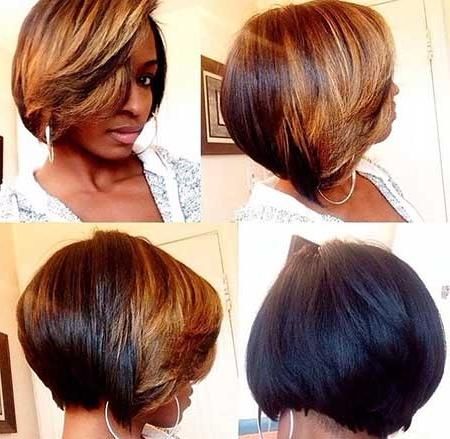 20 Short Bob Hairstyles For Black Women (View 3 of 15)