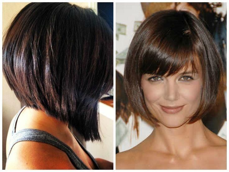 2017 Graduated Inverted Bob Hairstyles With Fringe Within Best 25+ Stacked Bob Haircuts Ideas On Pinterest (View 13 of 15)