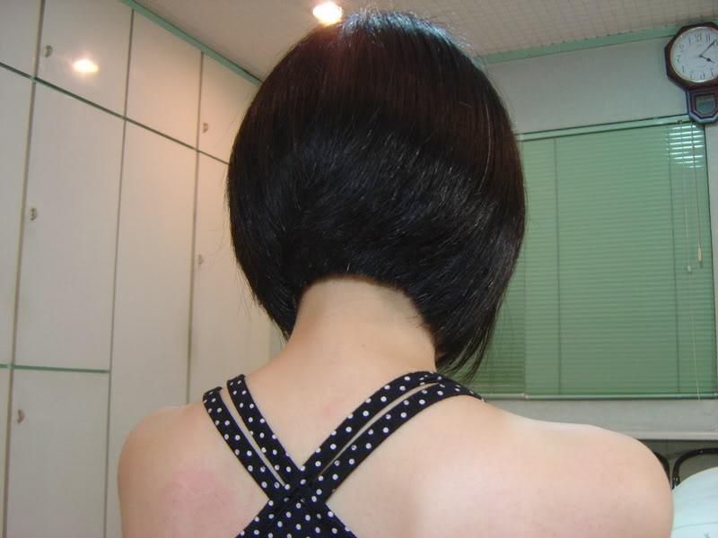 2018 Inverted Bob Hairstyles Back View Within Short Inverted Bob Haircut Back View (View 15 of 15)