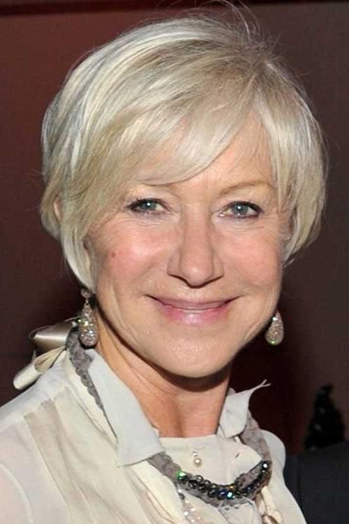 25 Most Flattering Hairstyles For Older Women – Hottest Haircuts With Recent Bob Hairstyles For Old Women With Thin Hair (View 5 of 15)