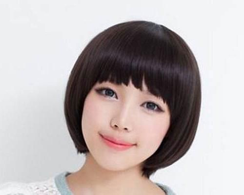 30 Pretty Korean Short Hairstyles For Girls – Cool & Trendy Short In Korean Short Hairstyles For Beautiful Girls (Gallery 14 of 15)