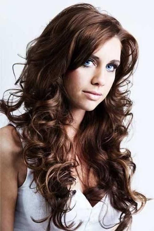 35 Long Layered Curly Hair | Hairstyles & Haircuts 2016 – 2017 With Regard To Haircuts For Women With Long Curly Hair (View 7 of 15)