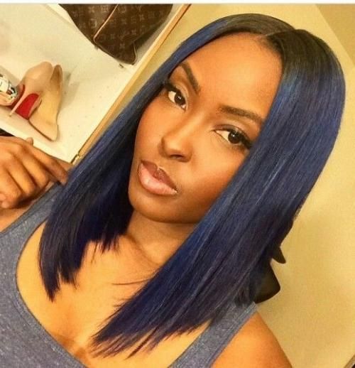 50 Bob Hairstyles For Black Women | Hairstyles Update Within Long Black Bob Haircuts (View 4 of 15)