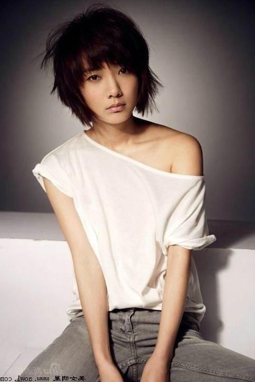 Best 25+ Asian Short Hairstyles Ideas On Pinterest | Asian Haircut In Cute Short White Hairstyles For Korean Girls (View 5 of 15)