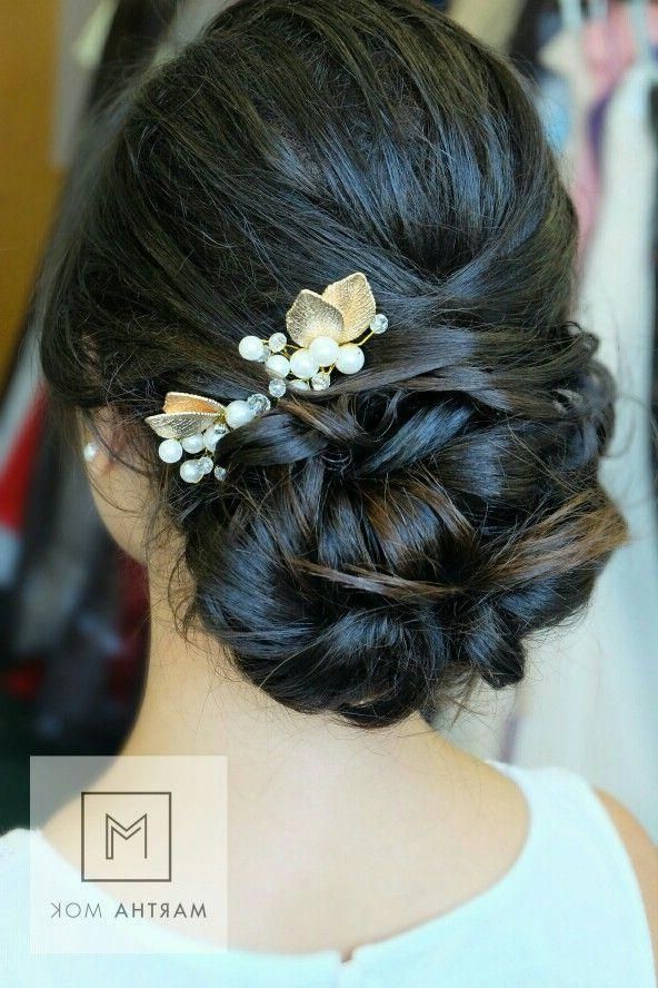 Best 25+ Asian Wedding Hair Ideas On Pinterest | Asian Hair Updo Pertaining To Asian Wedding Hairstyles For Long Hair (View 15 of 15)