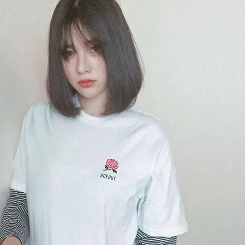 16+ Cute Korean Girl Short Hairstyles, Cool!
