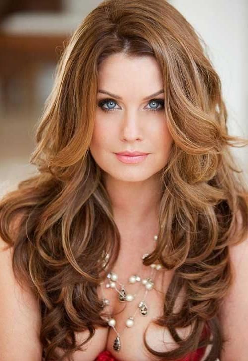 Best 25+ Long Wavy Haircuts Ideas On Pinterest | What Is An Regarding Haircuts For Women With Long Curly Hair (View 13 of 15)