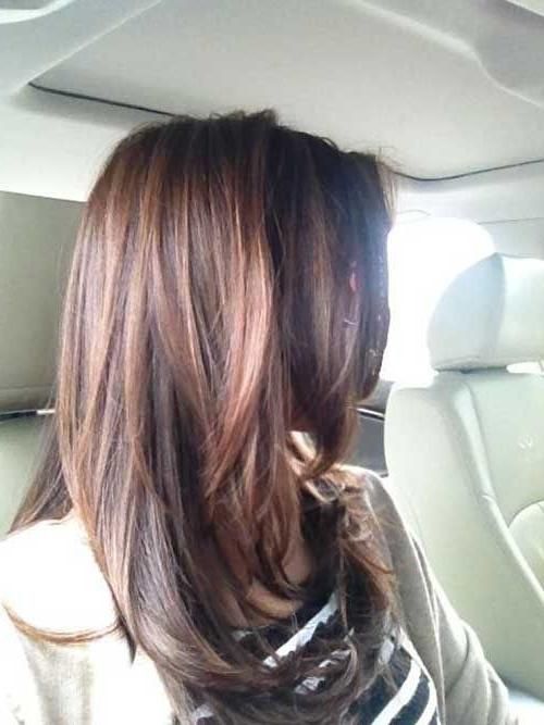Best 25+ Medium Long Haircuts Ideas On Pinterest | Brown Hair Cuts For Long Hairstyles Colors And Cuts (View 8 of 15)