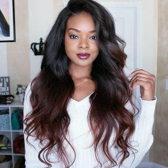 Best 25+ Wavy Weave Ideas On Pinterest | Natural Weave Hairstyles Pertaining To Wavy Long Weave Hairstyles (View 6 of 15)