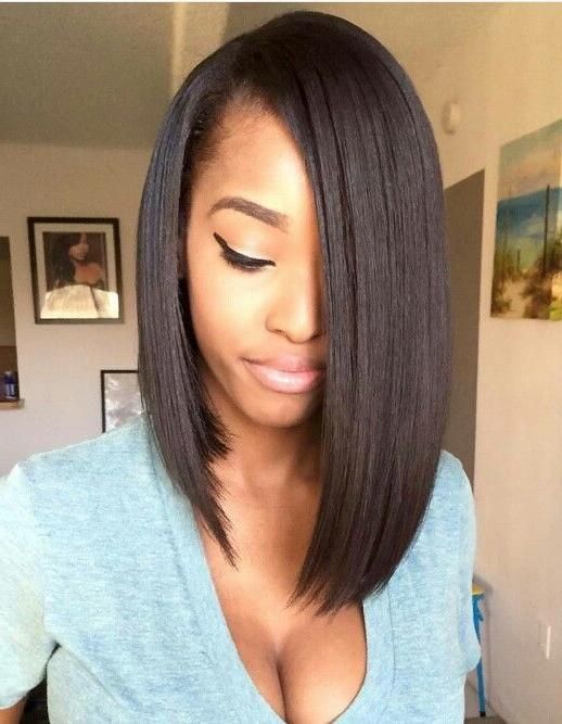 Bob Hair | Black Hairstyles | Pinterest | Bobs, Relaxed Hair And Intended For Long Bob Hairstyles With Weave (View 12 of 15)
