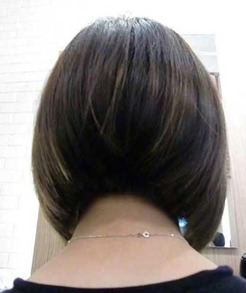 Current Asymmetrical Bob Hairstyles Back View Pertaining To 15 Best Back View Of Bob Haircuts (View 2 of 15)