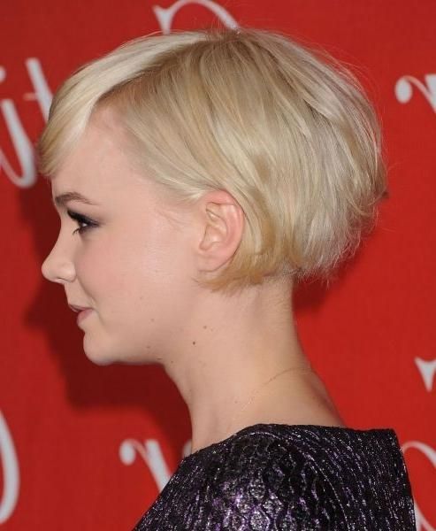 Current Carey Mulligan Bob Hairstyles With Best 25+ Super Short Bobs Ideas On Pinterest (View 6 of 15)